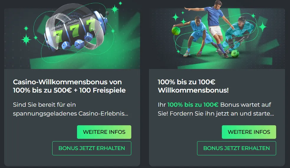 Willkommensbonus und Freispiele im BetCollect Online Casino