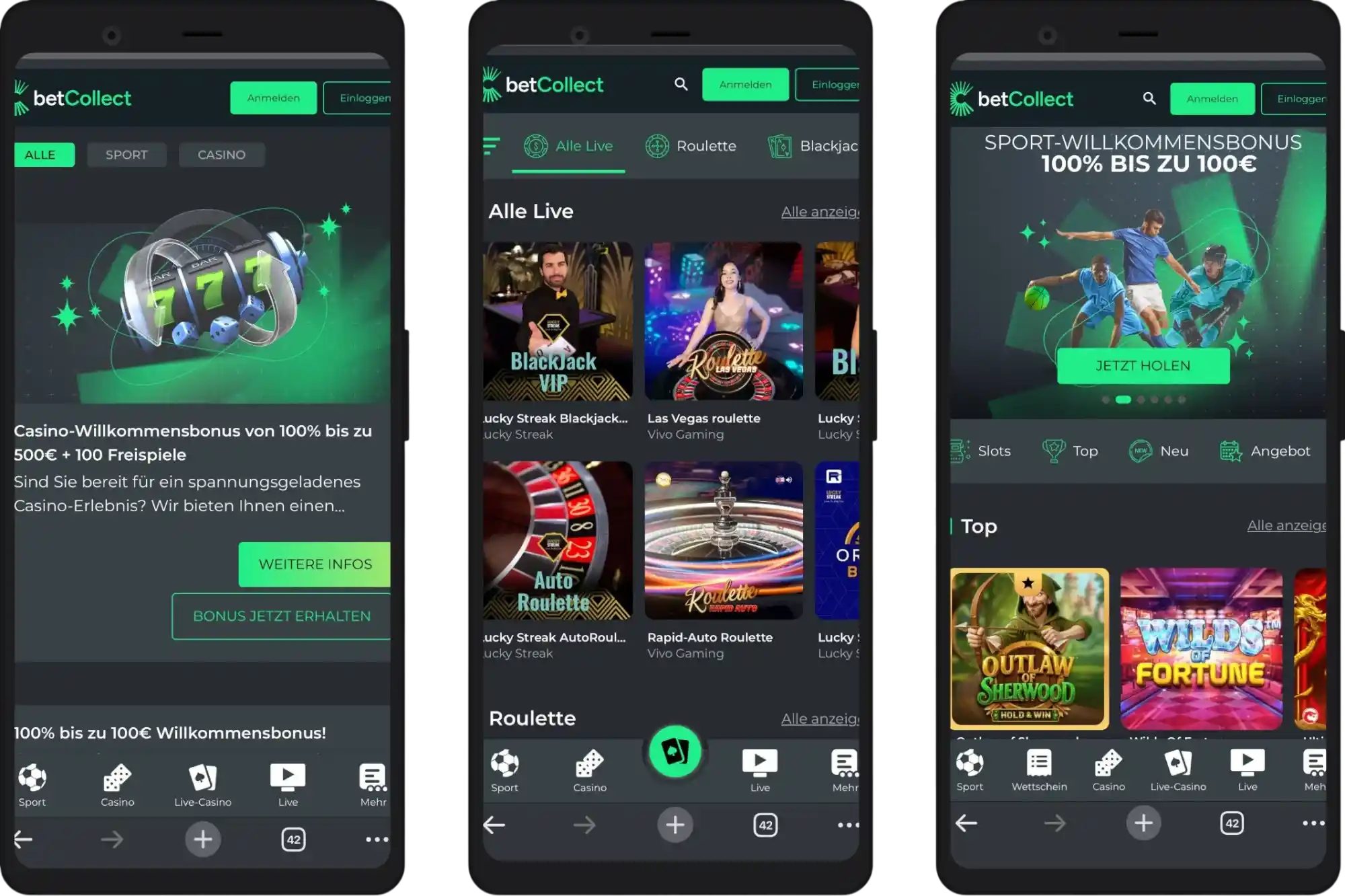 BetCollect Casino mobil optimiert – Spielspaß auf Smartphone und Tablet